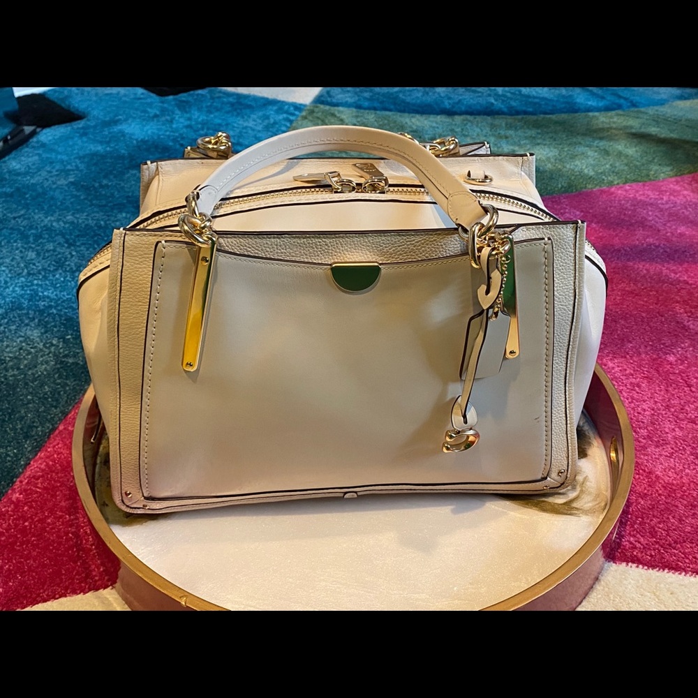 Coach Dreamer Bag in Cream/Brass